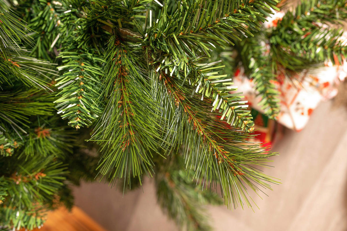 WEIHNACHTSBAUM 180 cm  - Grün, Basics, Kunststoff/Metall (180cm)