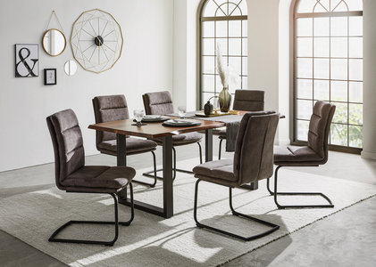 Esstisch 180x90 Cm Aus Holz Eisen Entdecken