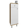 UNTERSCHRANK in   - Honigeiche/Weiss, Modern, Holzwerkstoff/Kunststoff (30/95/30cm) - MID.YOU