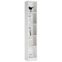 REGAL 30/189/35 cm bela  - bela, Design, leseni material (30/189/35cm) - Boxxx