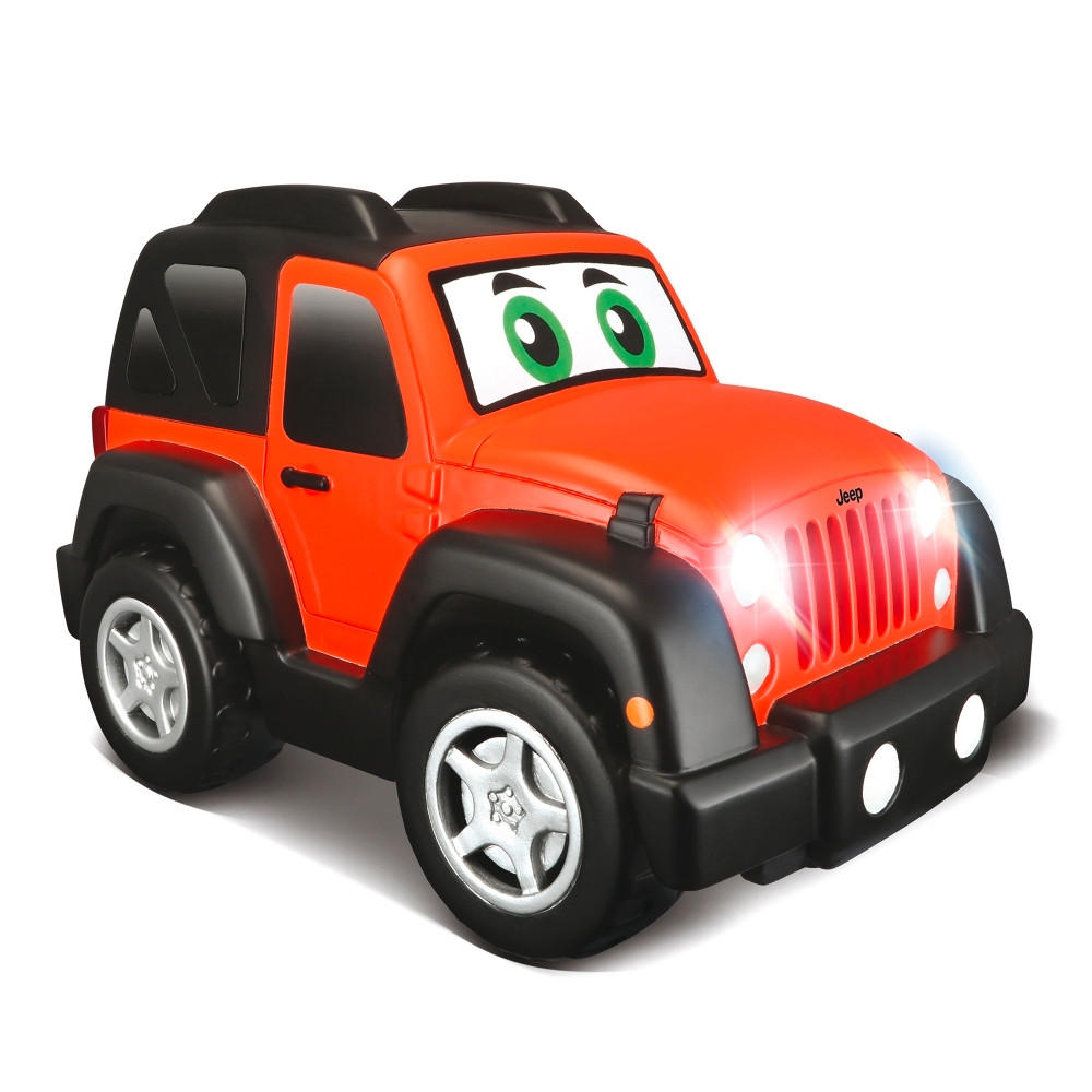 FERNLENKAUTO BURAGO Junior RC Jeep  - Orange, Basics, Kunststoff (20/13/12cm)