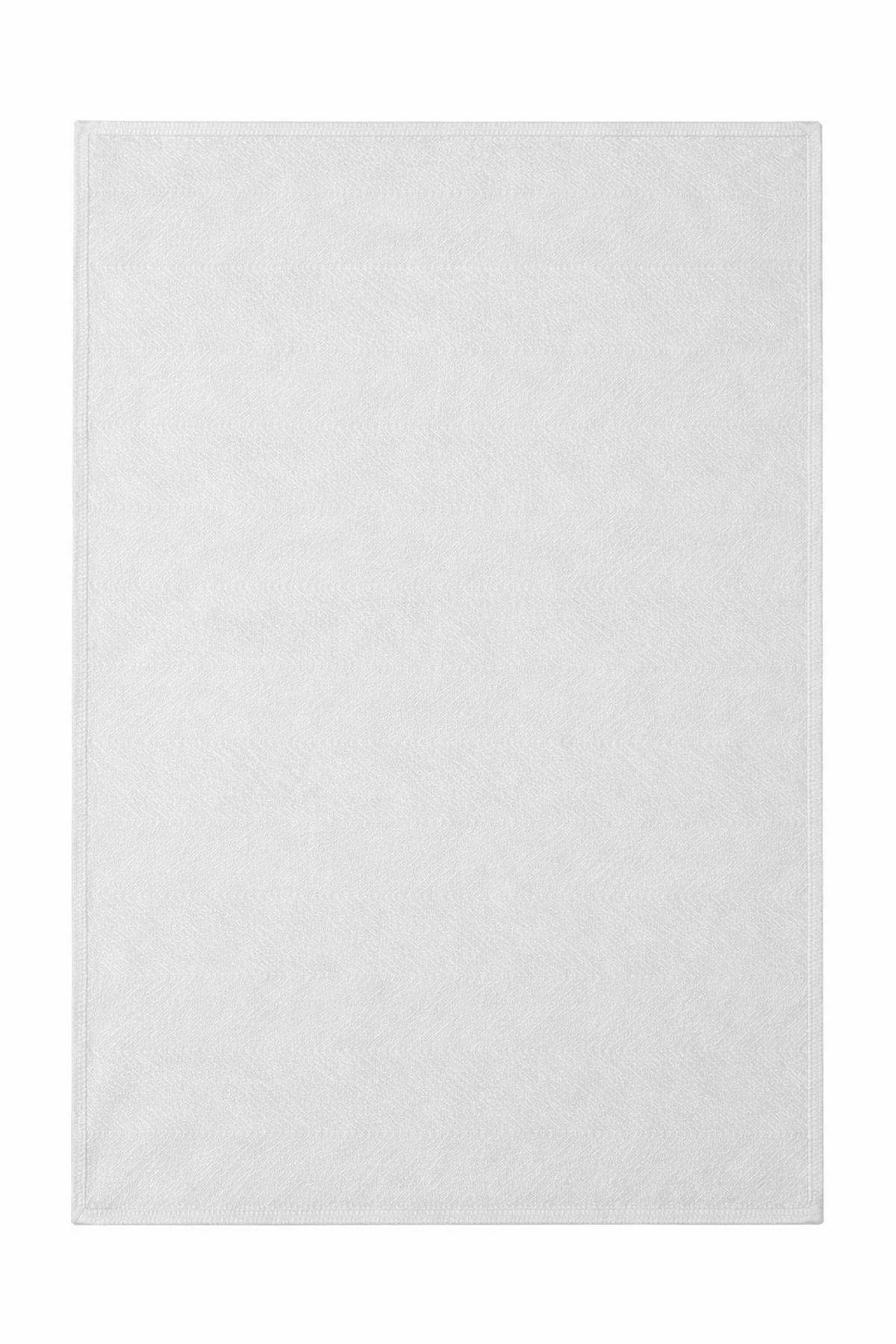 STOLNJAK 140/180 cm   LEANDRA  - bela, Osnovno, tekstil (140/180cm) - Novel