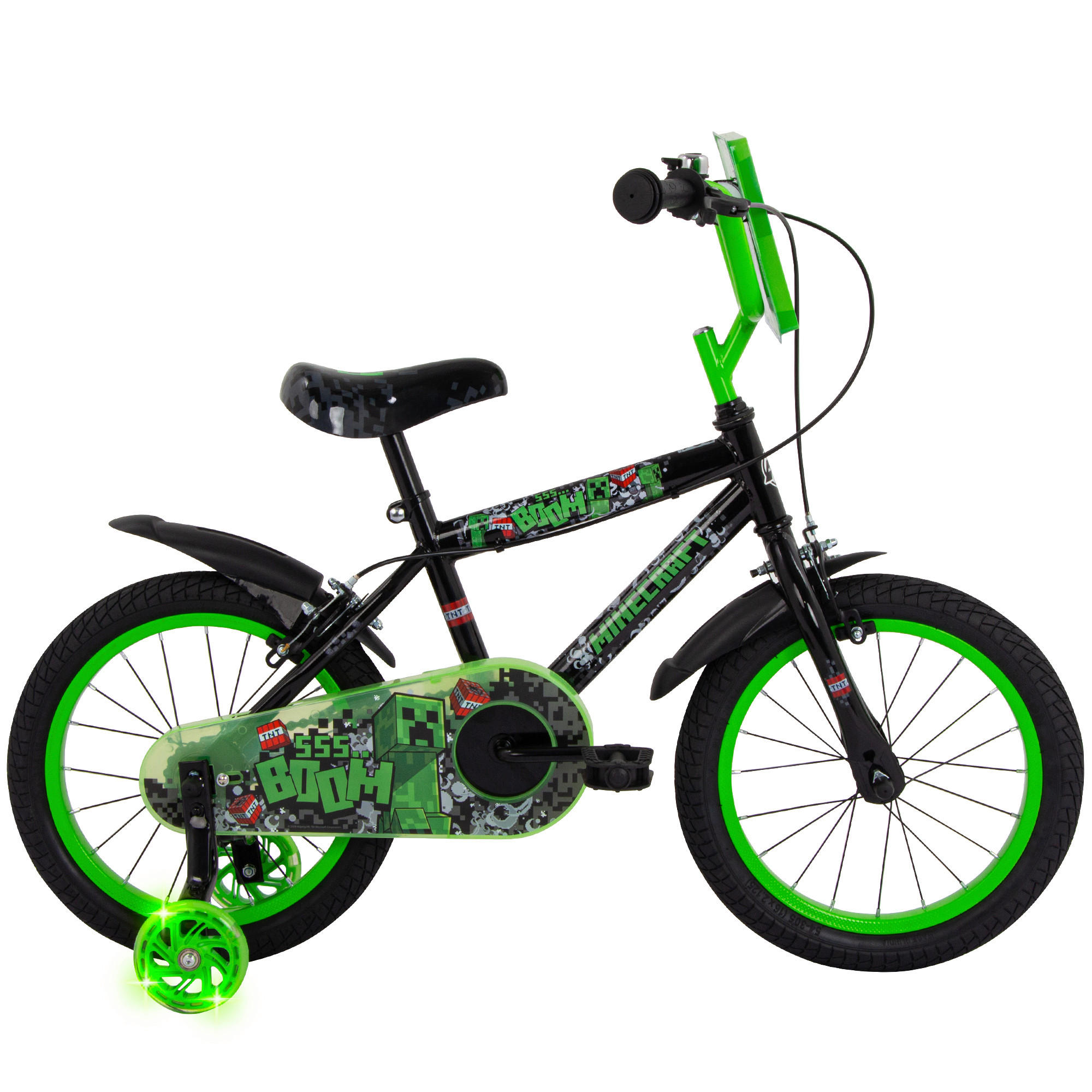 KINDERFAHRRAD 16 Zoll  - Schwarz, Basics, Metall (54/84/106cm)