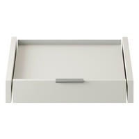 AUSZIEHBODEN - Weiß, Holzwerkstoff (48,4/6,1/51,5cm) - Boxxx