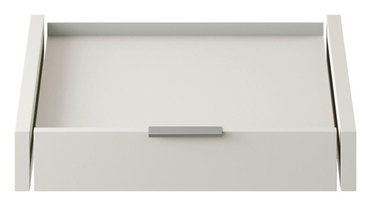 AUSZIEHBODEN - Weiß, Holzwerkstoff (48,4/6,1/51,5cm) - Boxxx
