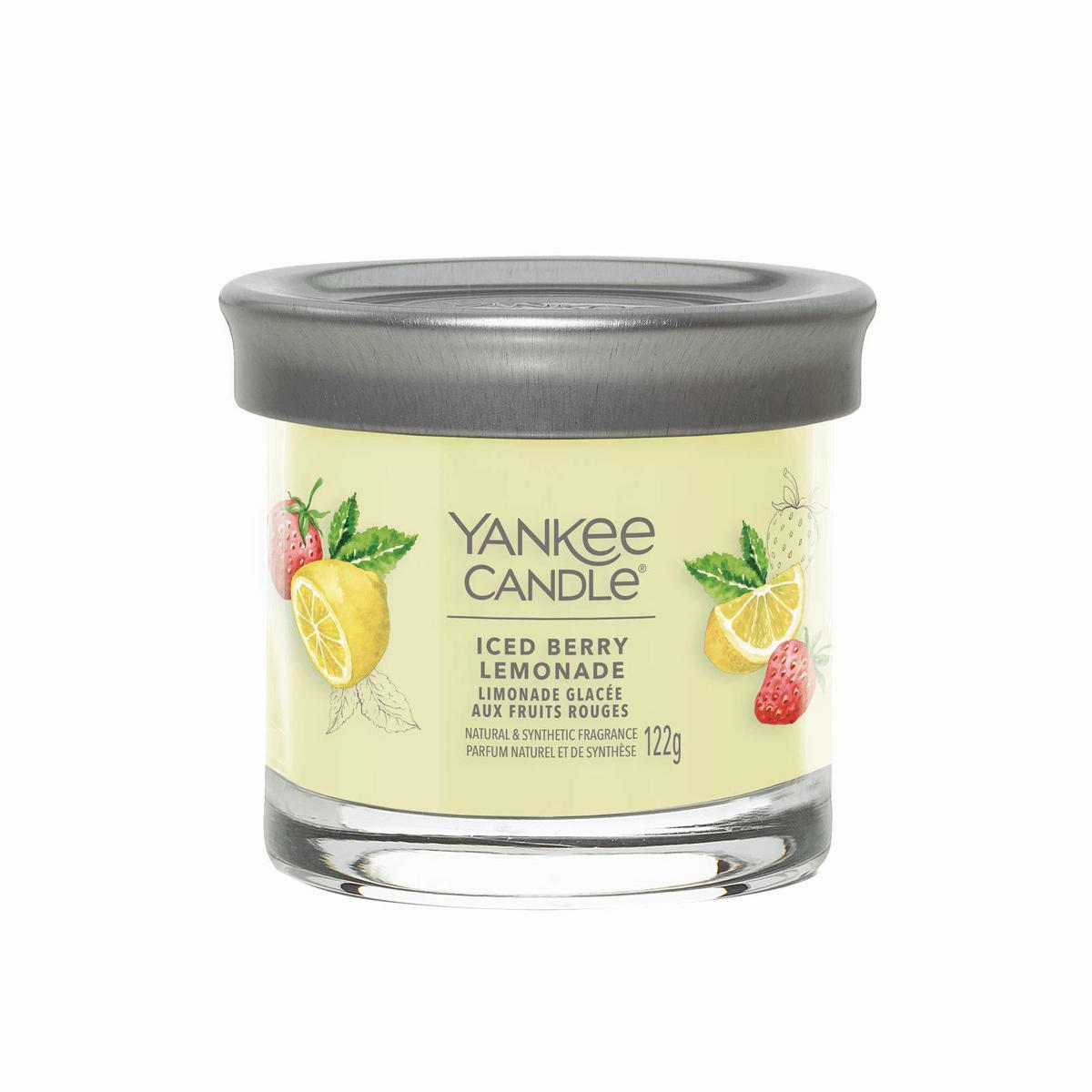 MIRISNA SVEĆA   - Osnovno, staklo/metal (8/7,1/8cm) - Yankee Candle