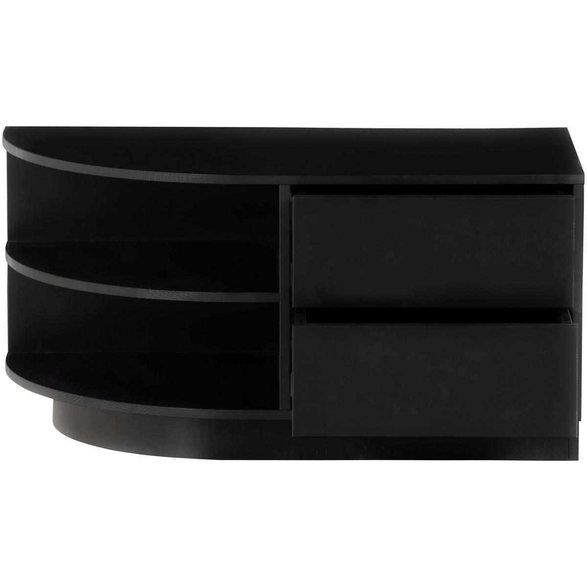 LOWBOARD Finca  in 78/40/40 cm  - Schwarz, Design, Holz (78/40/40cm) - Livetastic
