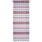 FERTIGVORHANG halbtransparent  - Lila, KONVENTIONELL, Textil (140/245cm) - Esposa