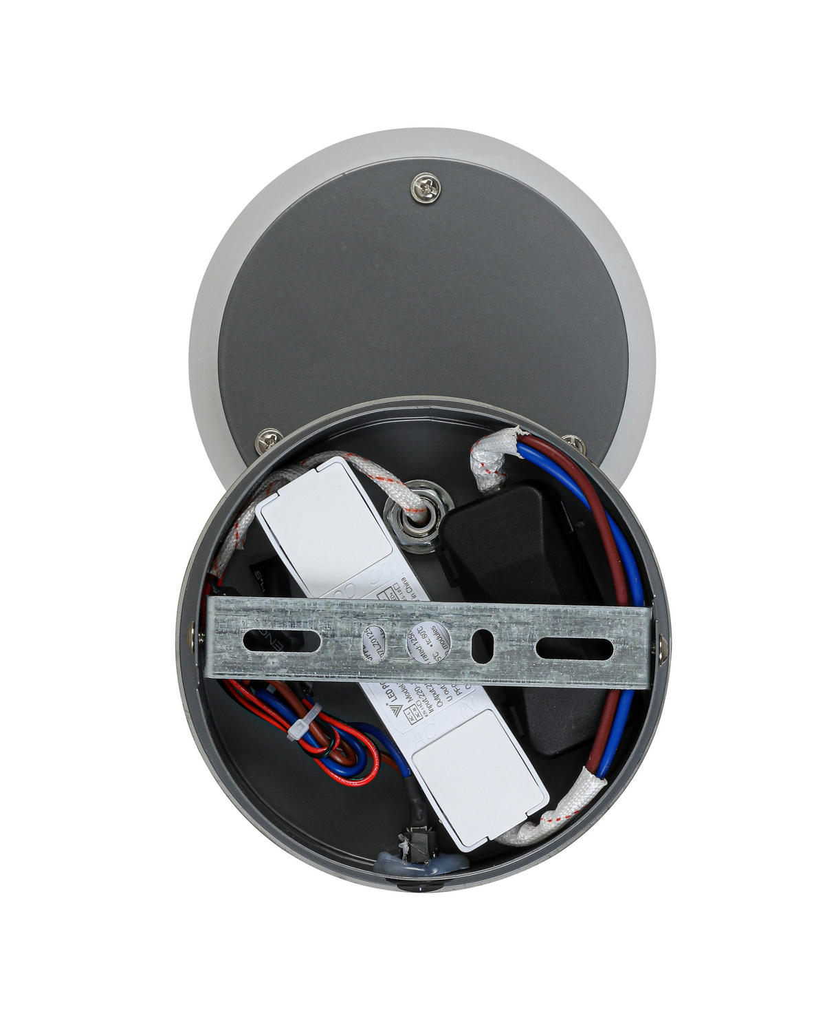 LED-SPOTLIGHT 12/9,5/19,4 cm   - kromfärg/nickelfärgad, Design, metall/plast (12/9,5/19,4cm) - Novel