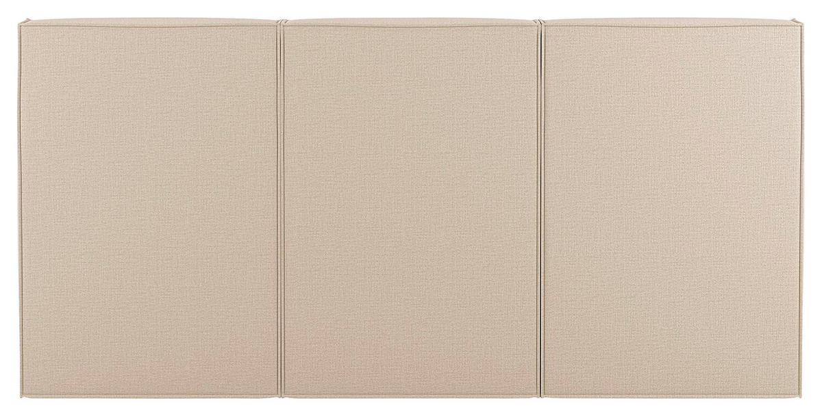 BOXSPRINGBETT 270/220 cm  in Beige  - Beige, Design, Textil (270/220cm) - home24