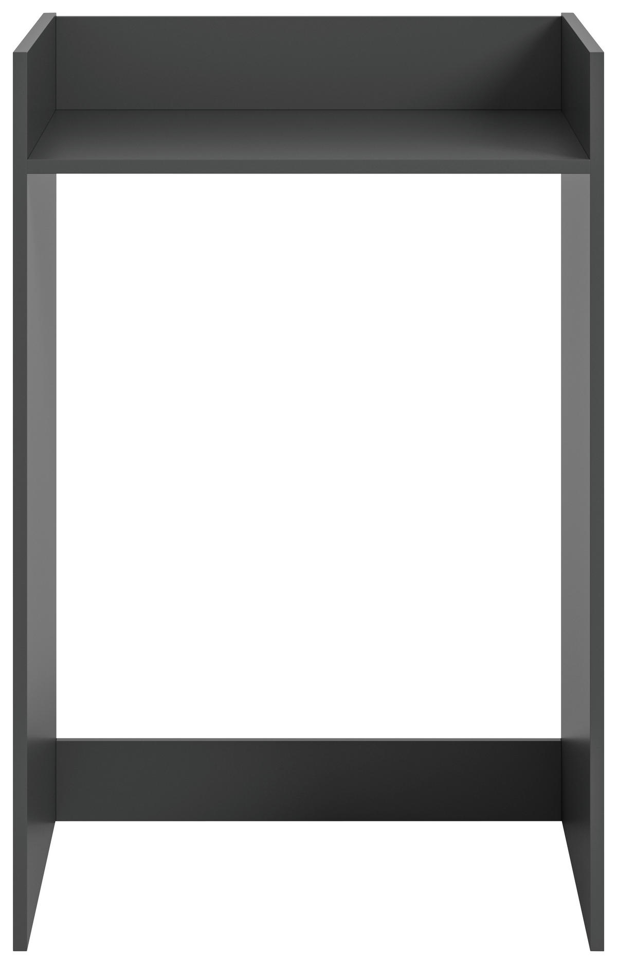 WASCHMASCHINENSCHRANK 66/101/60 cm Anthrazit  - Weiss/Anthrazit, Basics, Holzwerkstoff/Kunststoff (66/101/60cm) - MID.YOU