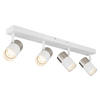 STRAHLER 56/6/12 cm   - Dunkelgrau/Schwarz, Design, Kunststoff/Metall (56/6/12cm) - Globo