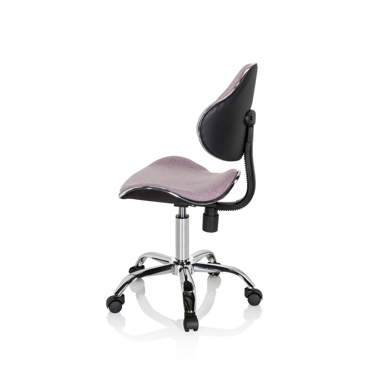 OTOČNÁ ŽIDLE PRO MLÁDEŽ, růžová - růžová, Basics, plast (47/87-98/49cm) - MID.YOU