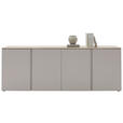 SIDEBOARD  in 240,1/89/43 cm  - Kaschmir/Eichefarben, Design, Holzwerkstoff/Kunststoff (240,1/89/43cm) - Voleo