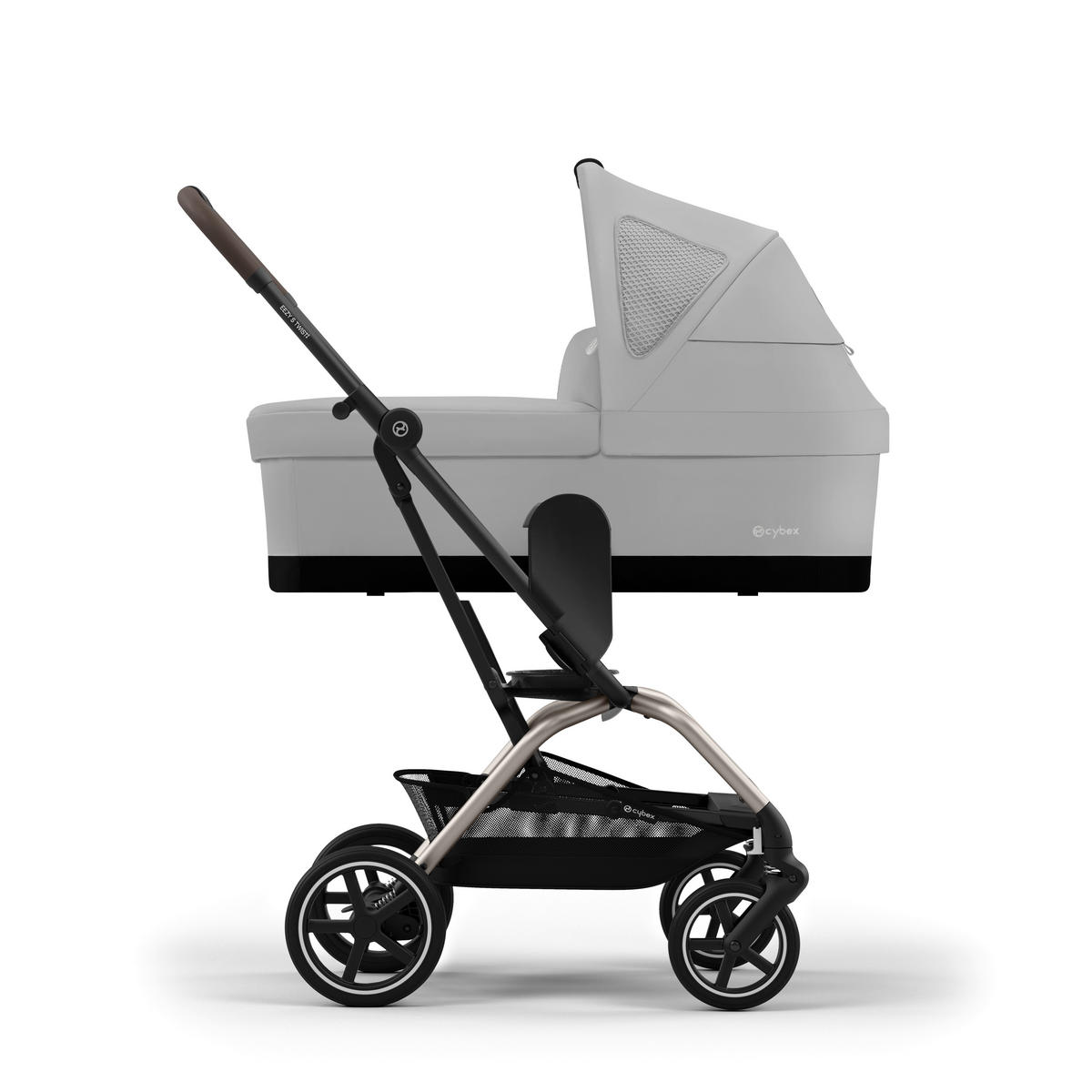 BUGGY Eezy S Twist+ 2  - Hellgrau, Basics, Textil (83/45/105cm) - cybex GOLD