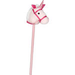 STECKENPFERD - Rosa, Basics, Kunststoff/Textil (80cm) - My Baby Lou