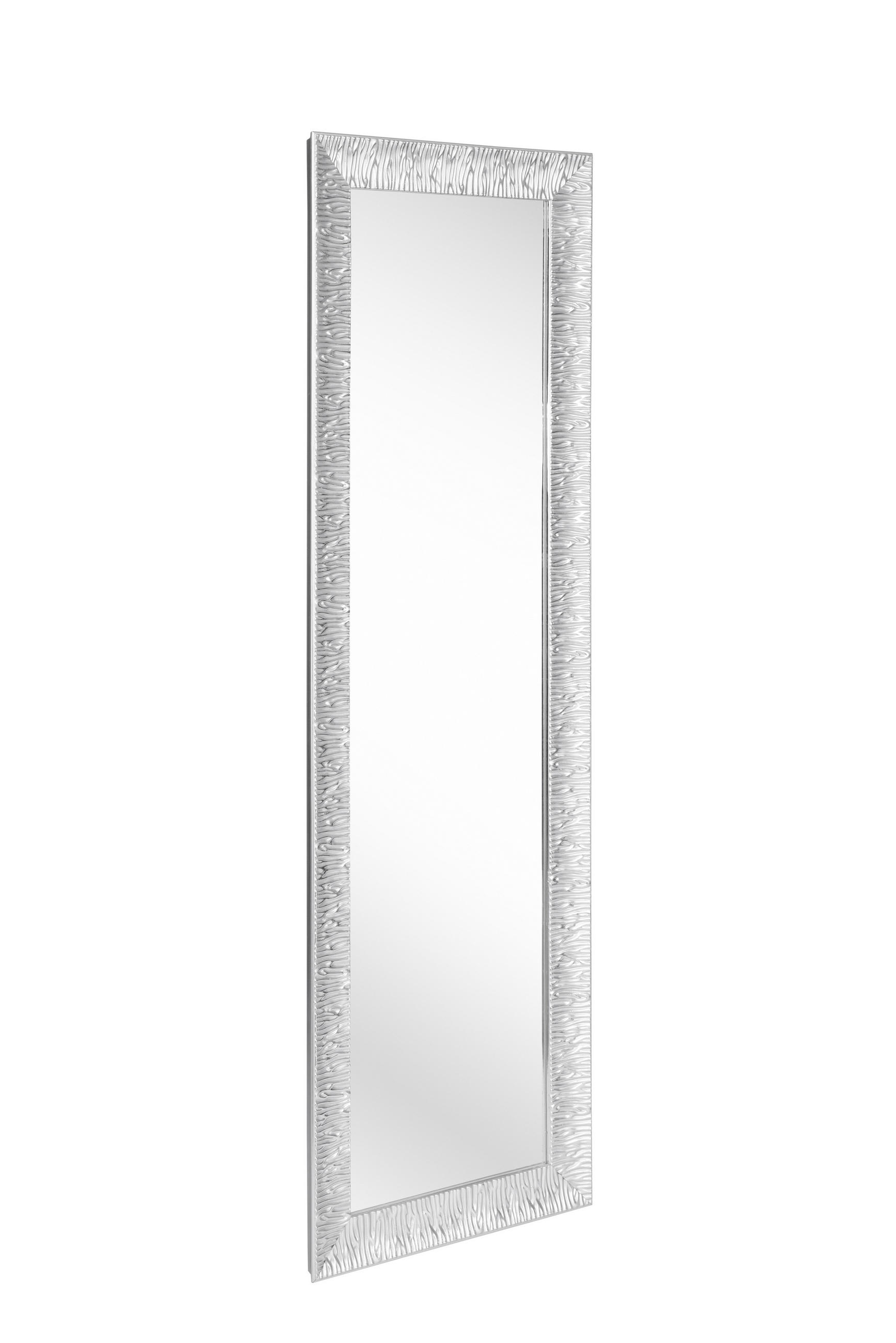 STENSKO OGLEDALO, 47/147/3 cm steklo  - srebrne barve, Trendi, steklo/les (47/147/3cm) - Xora
