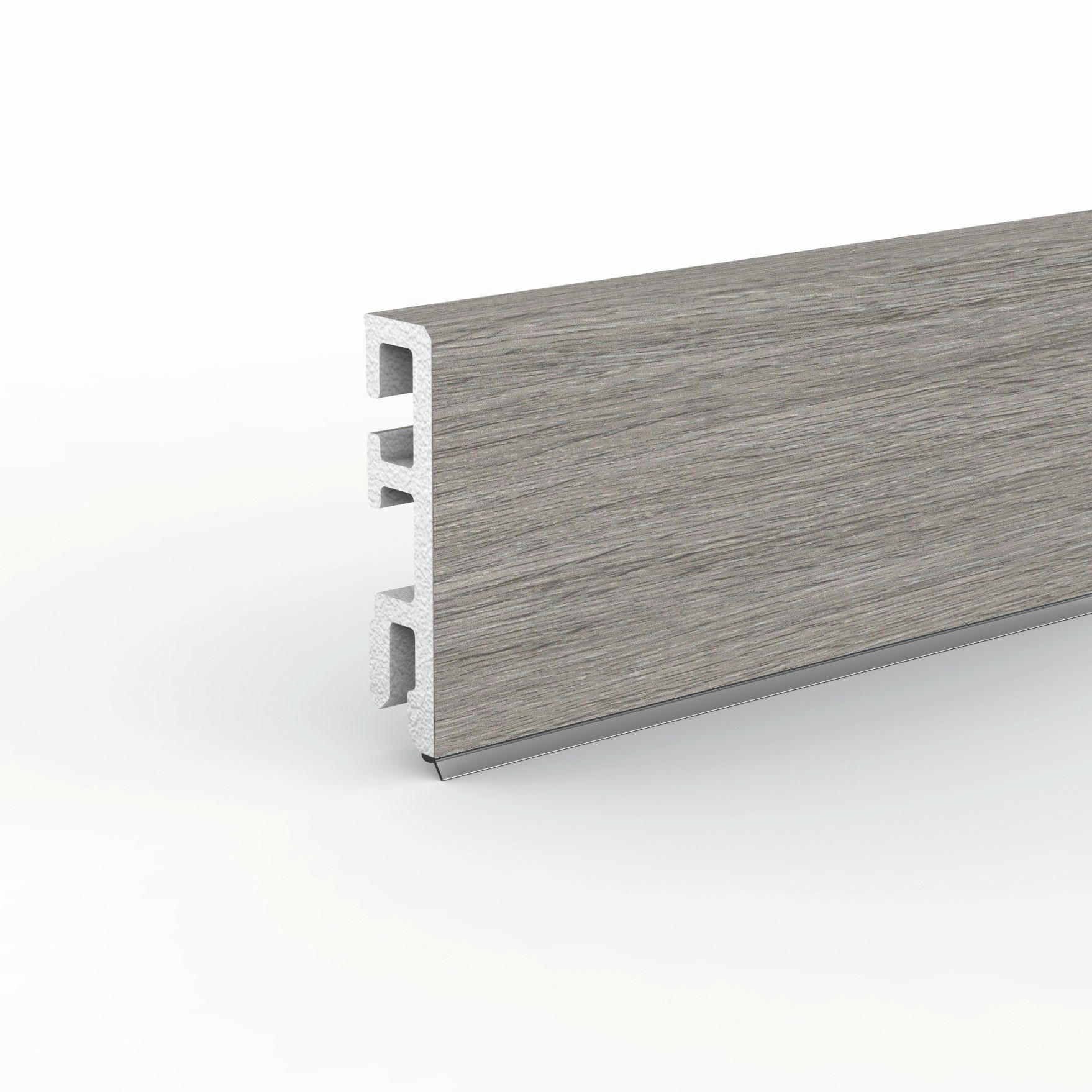 SOCKELLEISTE Braun  - Braun, Basics, Kunststoff (250/1.3/6cm)