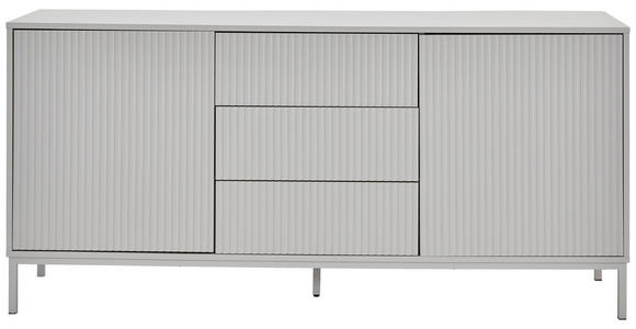 SIDEBOARD  160/75/40 cm 3 Schublade(n)  - Kaschmir, Design, Holzwerkstoff/Metall (160/75/40cm) - Carryhome