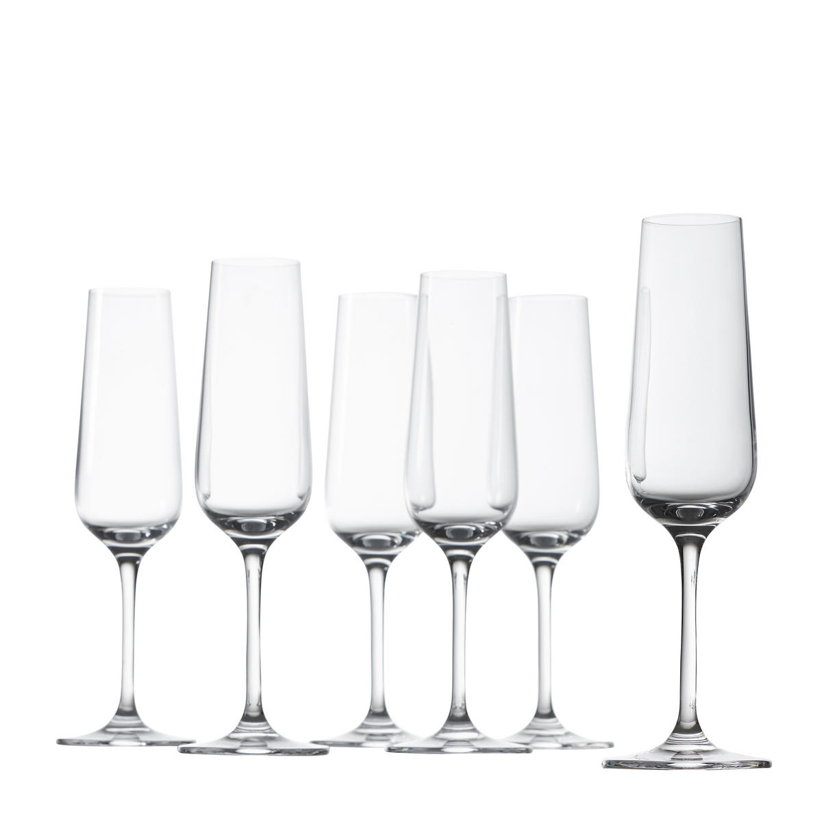 Sektglas-Set Tivoli  6-teilig  - Klar, Basics, Glas (7/23cm) - Leonardo