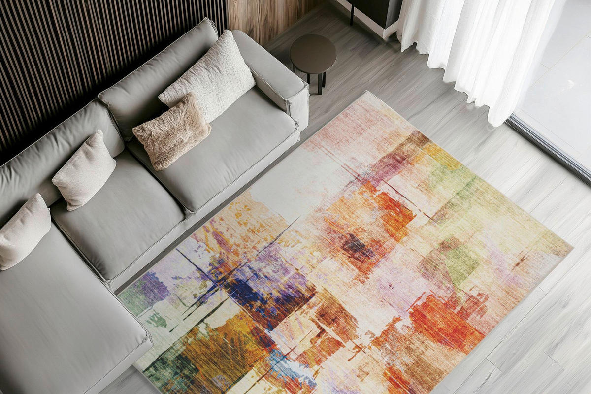 FLACHWEBETEPPICH 120/170 cm My Avantgarde Multicolor  - Multicolor, KONVENTIONELL, Textil (120/170cm) - Obsession