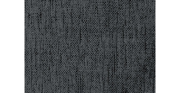 ECKSOFA in Flachgewebe Graphitfarben  - Schwarz/Graphitfarben, Design, Kunststoff/Textil (213/317cm) - Hom`in