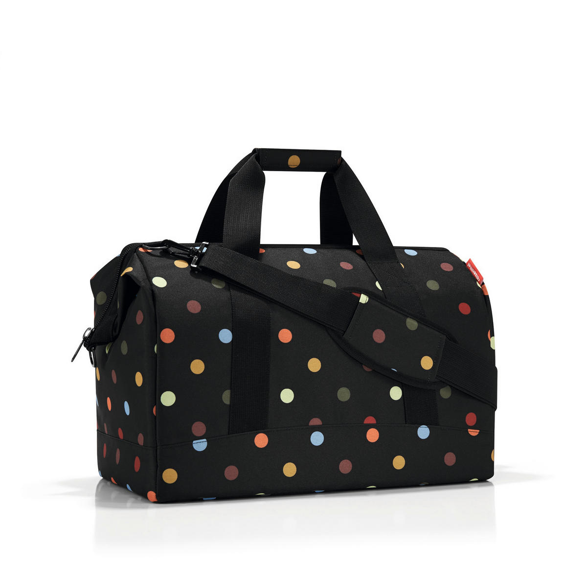 ALLROUNDER L DOTS  - Multicolor/Schwarz, Basics, Textil (48/39,5/29cm) - Reisenthel