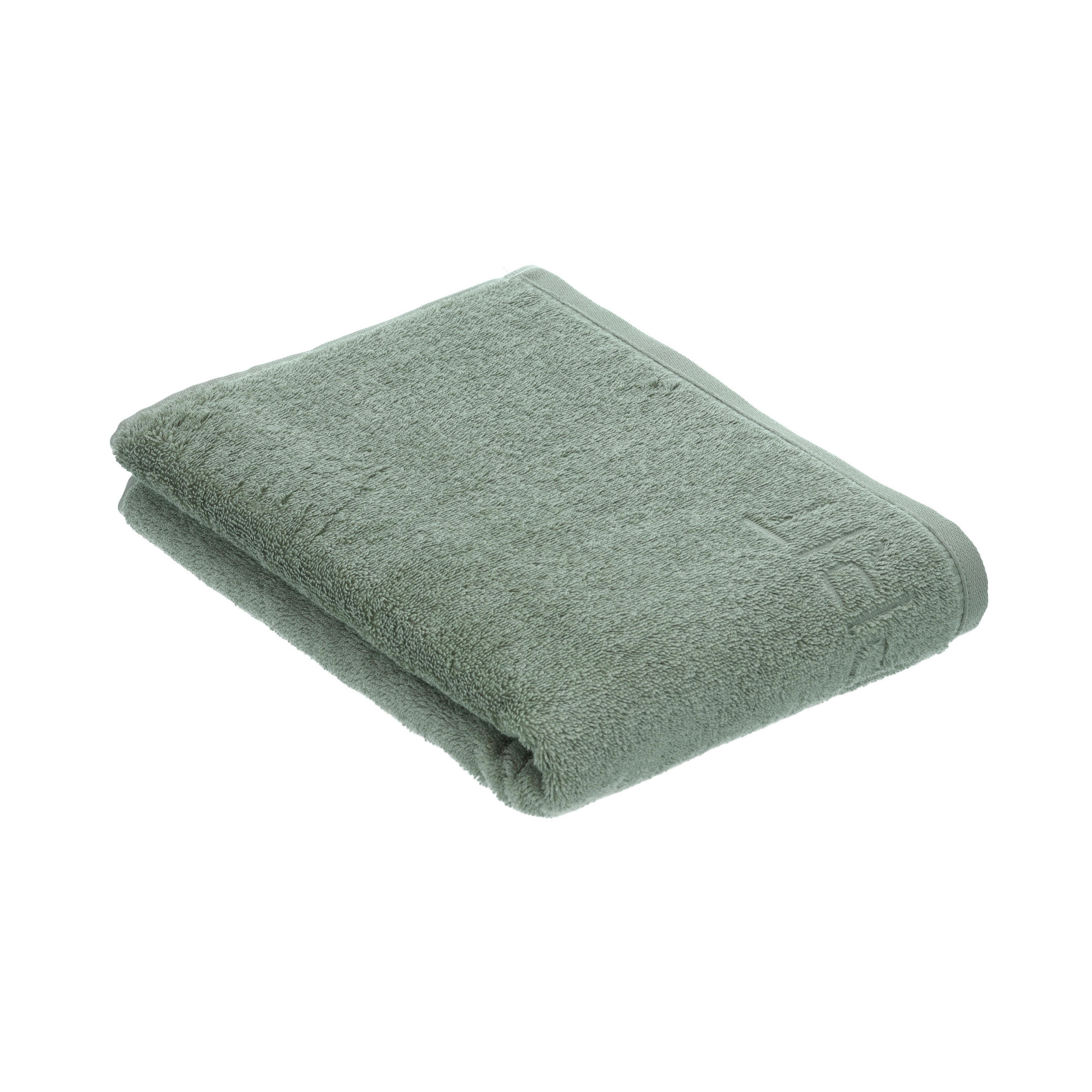 DUSCHTUCH 140/67 cm Solid  - Grün, KONVENTIONELL, Textil (140/67cm) - Vossen