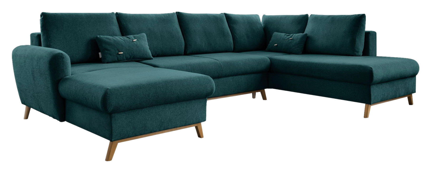 MID.YOU SEDACIA SÚPRAVA, textil, tyrkysová