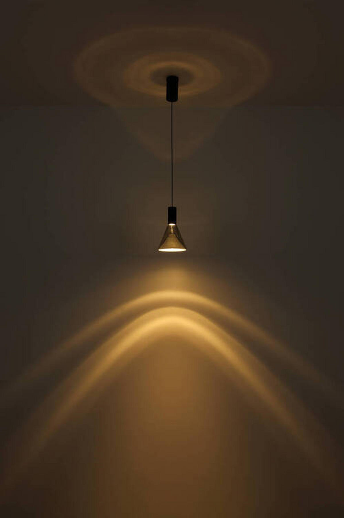 LED-HÄNGELEUCHTE 17/150 cm    - Schwarz, Design, Glas/Metall (17/150cm) - Globo