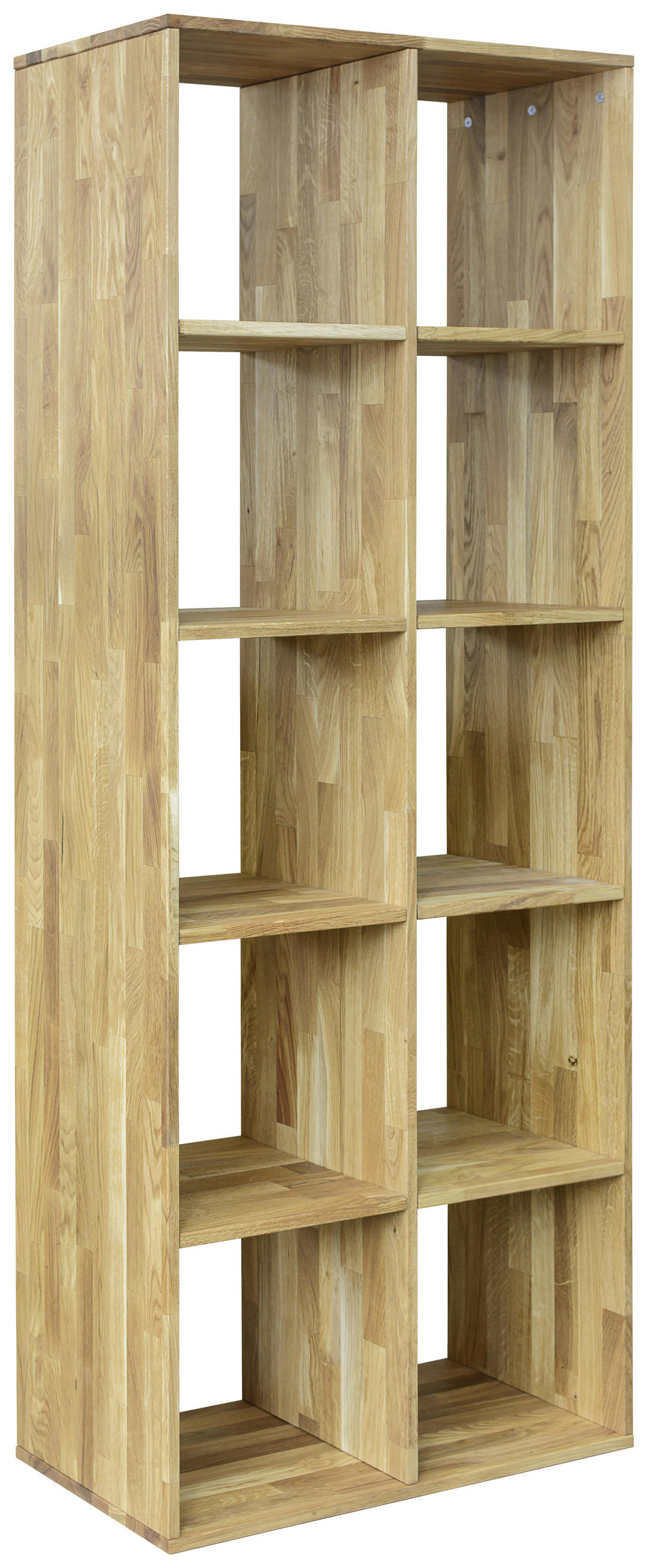 REGAL 75,4/186/35 cm Eichefarben - Eichefarben, Natur, Holz (75,4/186/35cm) - Livetastic