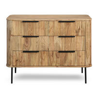 KOMMODE  in 103/80/45 cm  - Grau, KONVENTIONELL, Holz/Metall (103/80/45cm) - Livetastic