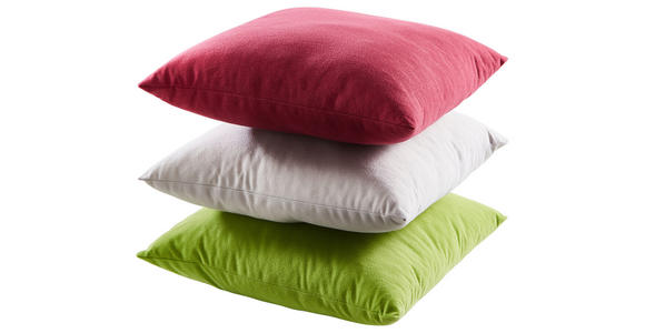 ZIERKISSEN 40/40 cm - Grau, KONVENTIONELL, Textil (40/40cm) - Boxxx