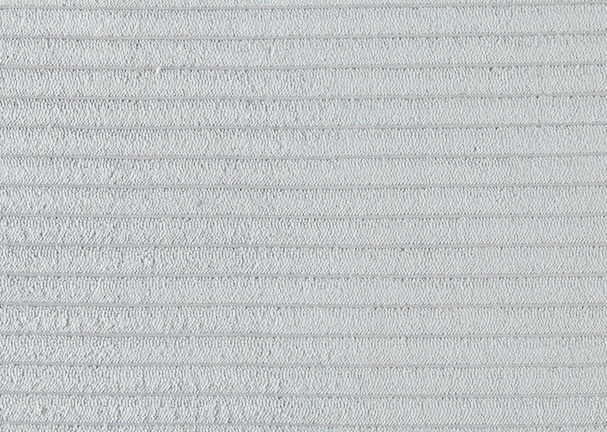 SCHLAFSOFA Cord Hellgrau  inkl. Bettkasten, Schlaffunktion, Armteilverstellung  - Hellgrau/Schwarz, Design, Textil/Metall (200/85/90cm) - Novel