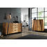 SIDEBOARD - Eichefarben/Schwarz, Trend, Holz/Metall (172,8/90,6/43cm) - Landscape SIDEBOARD - Eichefarben/Schwarz, Trend, Holz/Metall (172,8/90,6/43cm) - Landscape
