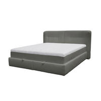 Boxspring, 180/200 cm, gri - negru/gri, Modern, plastic/textil (180/200cm) - Esposa