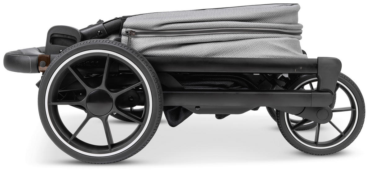 KOMBIKINDERWAGEN  Juntos  Rock  - Hellgrau, Basics (84/97,5/53,5cm) - Osann