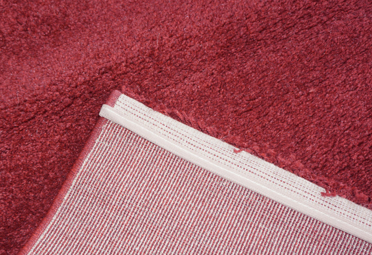 HOCHFLORTEPPICH 200/290 cm Samoa Rot  - Rot, KONVENTIONELL, Kunststoff/Textil (200/290cm) - Novel