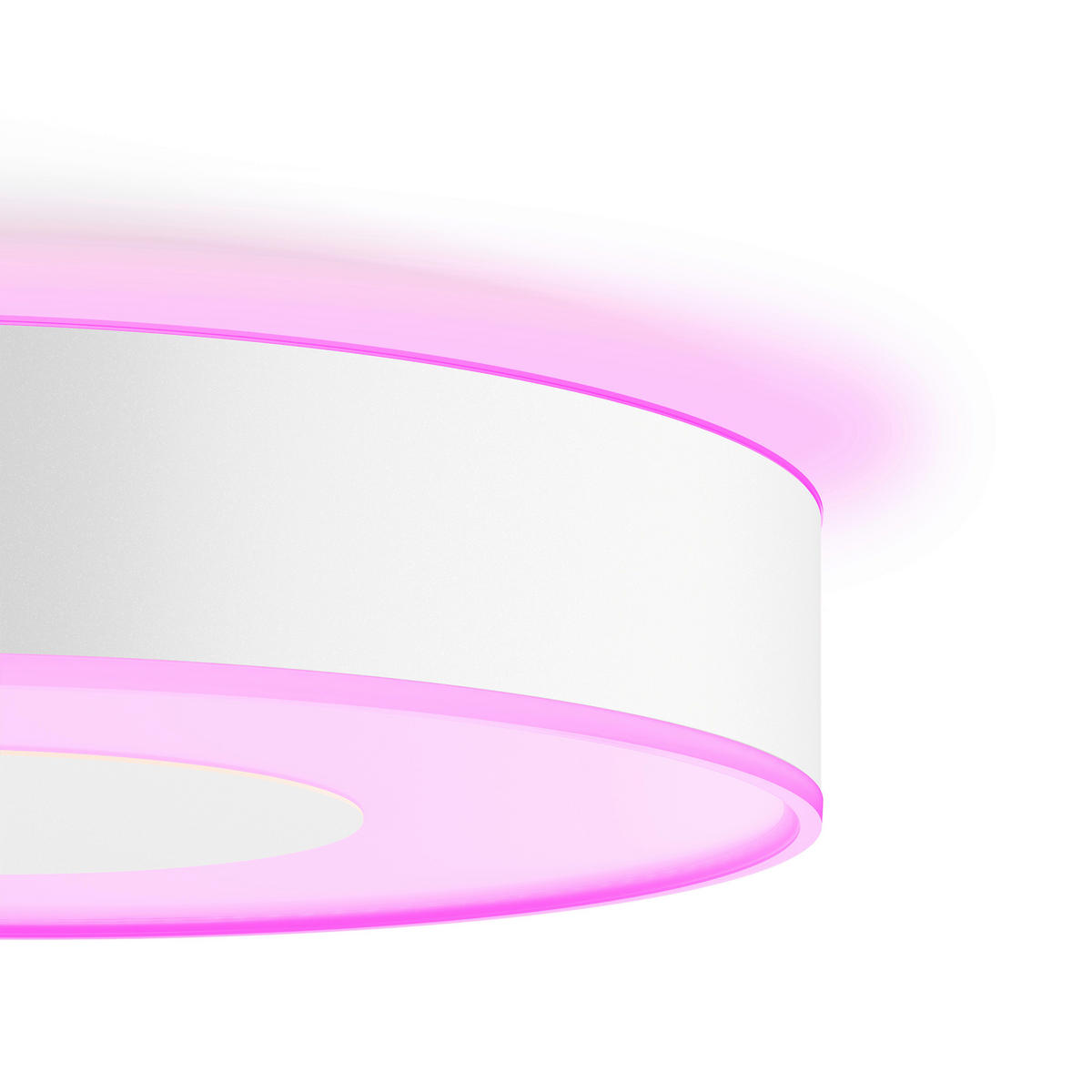 LED-DECKENLEUCHTE White & Color Ambiance Xamento M  38,1 cm  - Weiß, Design, Kunststoff/Metall (38,1cm) - Philips HUE