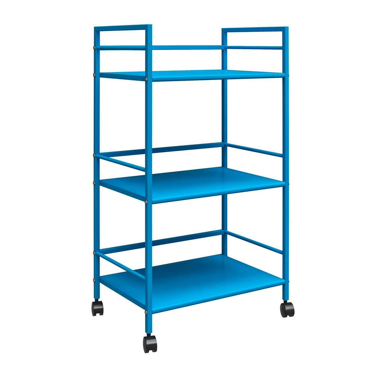 SERVIERWAGEN Blau  - Blau, Design, Kunststoff/Metall (43/77/29cm) - MID.YOU