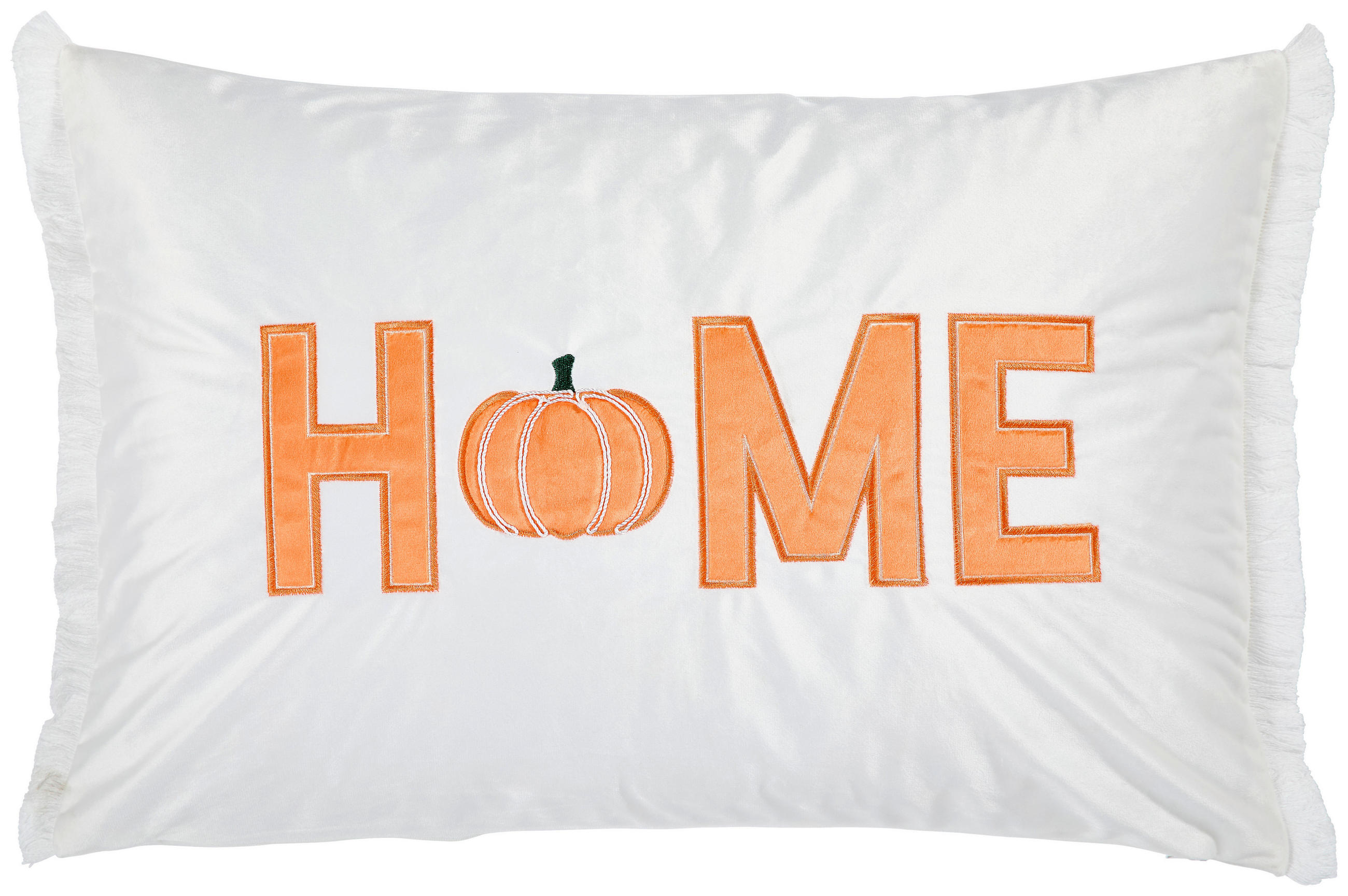 KISSENHÜLLE 40/60 cm  - Orange/Weiß, Textil (40/60cm) - Novel