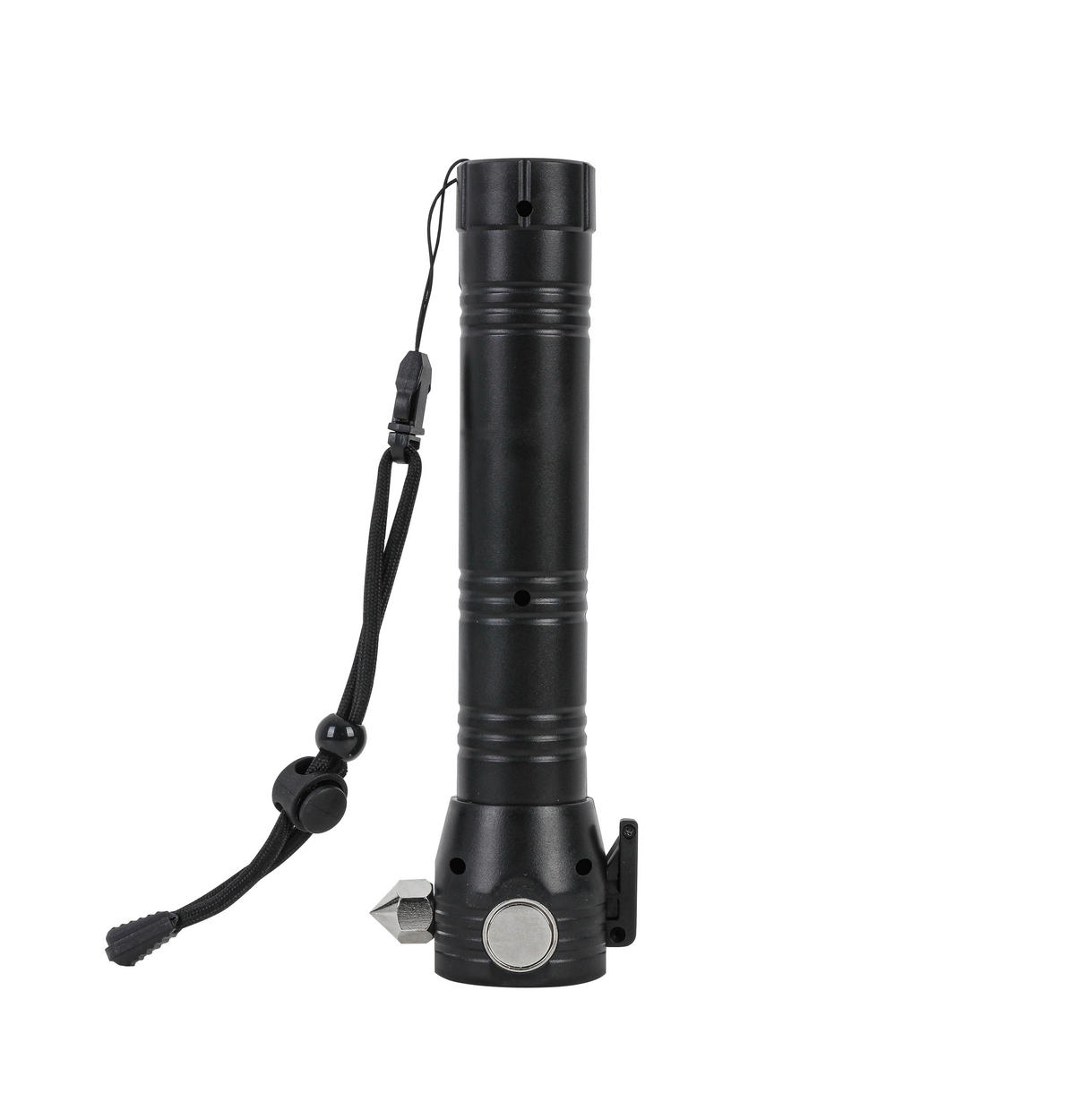 ELEMLÁMPA - fekete/áttetsző, Basics, műanyag/fém (20/3,2/4,5cm) - Boxxx