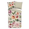 WENDEBETTWÄSCHE Fiori Satin 155/220 cm  - Ecru/Gelb, Natur, Textil (155/220cm)