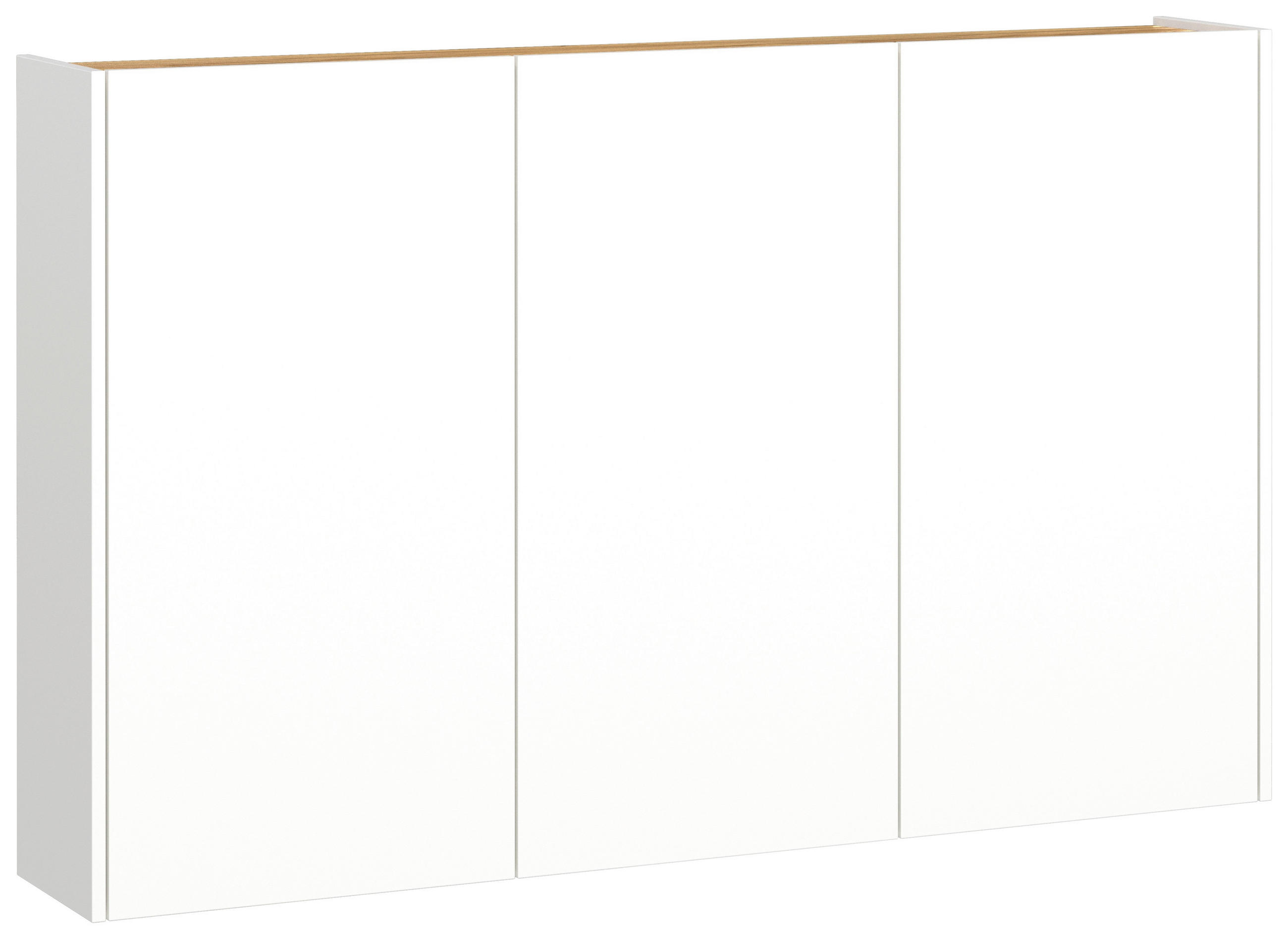 SCHUHSCHRANK 138/87/25 cm  - Eichefarben/Weiß, Design, Holzwerkstoff (138/87/25cm)