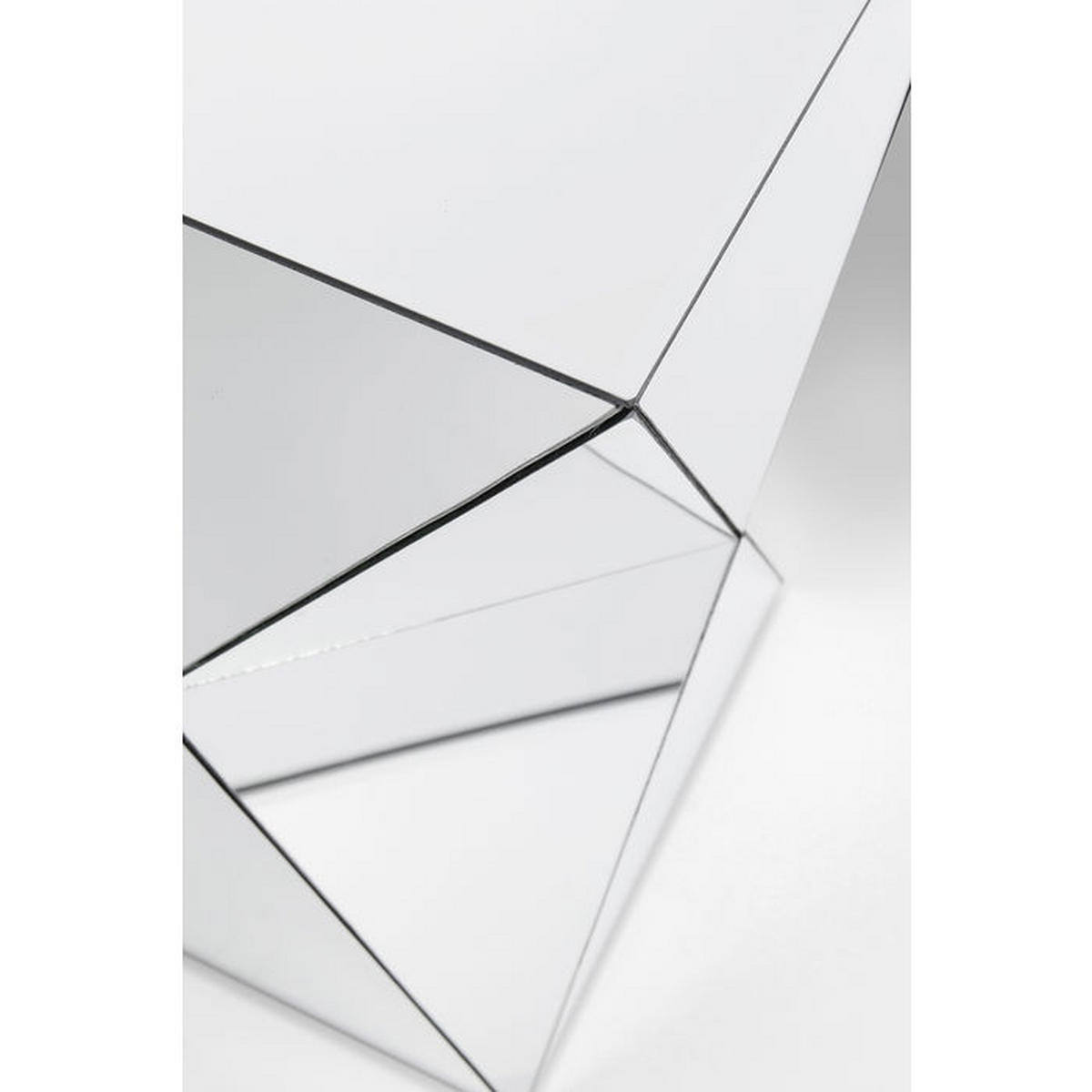 BEISTELLTISCH 32/32/54 cm quadratisch  - Trend, Glas/Holzwerkstoff (32/32/54cm) - Kare-Design
