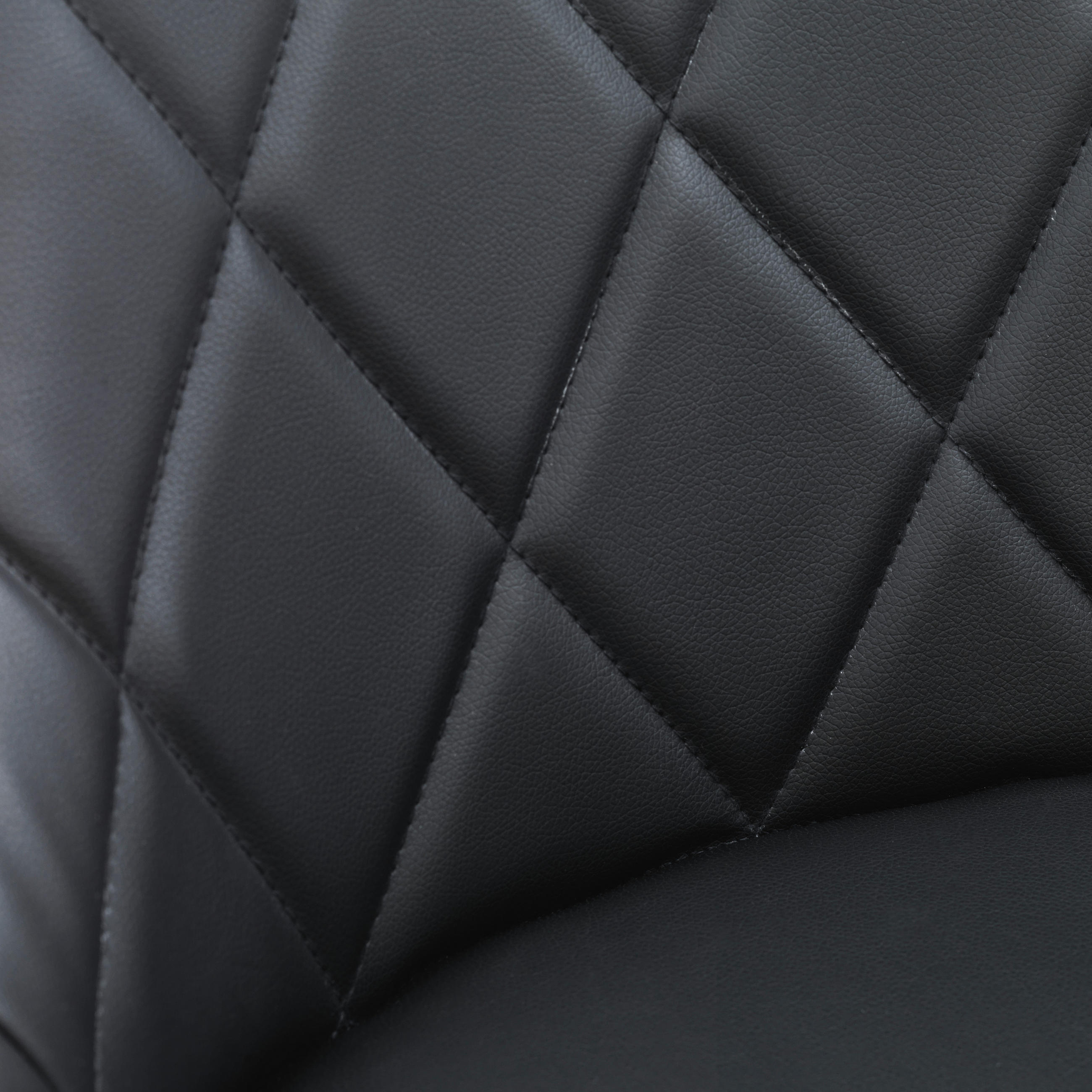 OTOČNÁ STOLIČKA PRE MLÁDEŽ, kožený vzhľad, čierna, chrómová - čierna/chrómová, Konventionell, kov/textil (55/78-90/56cm) - Carryhome