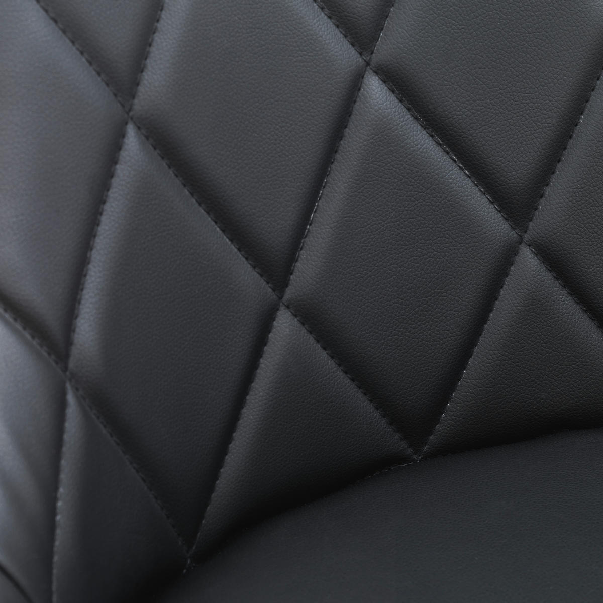 OTOČNÁ ŽIDLE PRO MLÁDEŽ, vzhled kůže, černá, barvy chromu - černá/barvy stříbra, Konvenční, kov/textil (55/78-90/56cm) - Carryhome