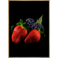 KUNSTDRUCK 51,2/71,2 cm  - Eichefarben/Multicolor, Basics, Holzwerkstoff (51,2/71,2cm) - Monee