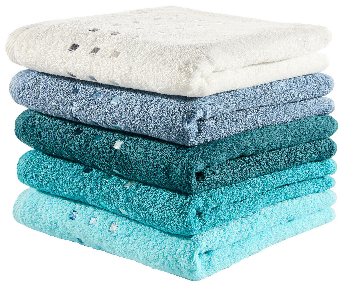 HANDTUCH Quattro Weiß  - Weiß, Basics, Textil (50/100cm) - Esposa
