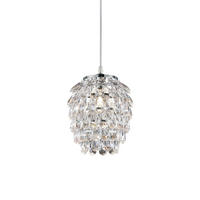 VISEČA SVETILKA  Petty      20/150 cm     max. 40 W E14 - barve kroma, Design, kovina (20/150cm)